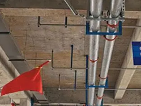 宁江管廊支架的安装方法